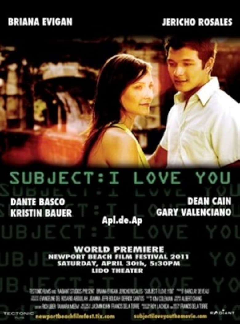 Poster of Subject: I Love You