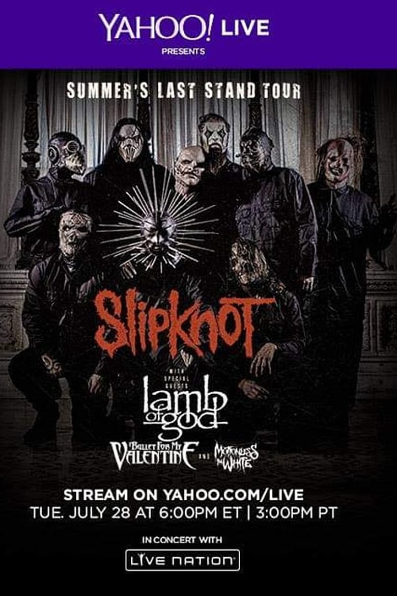 Poster of Slipknot - Live at DTE Energy Music Theatre 2015