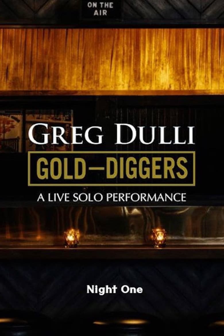 Poster of Greg Dulli - Live at Gold Diggers - Show One