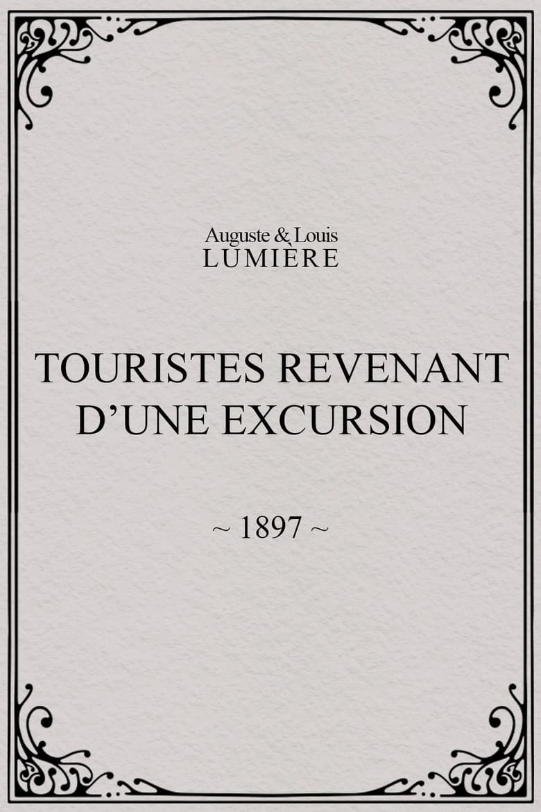 Poster of Touristes revenant d’une excursion