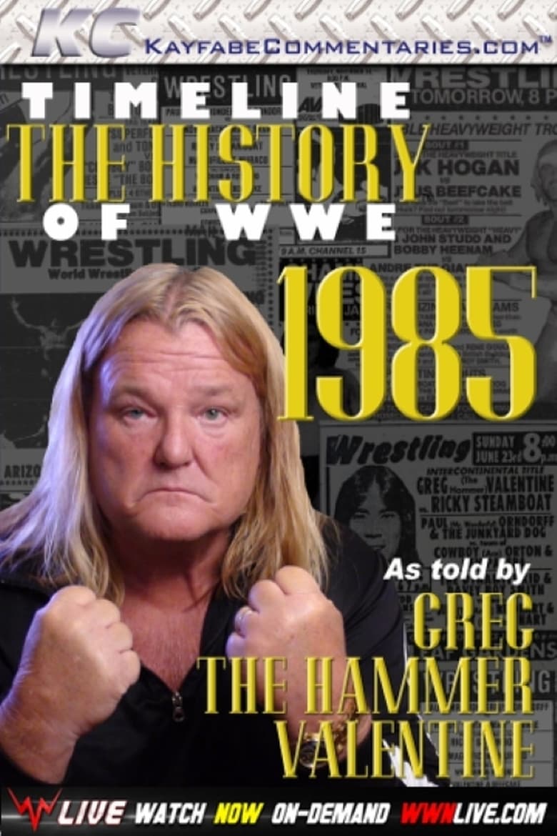 Poster of Timeline: The History of WWE – 1985 – As Told By Greg Valentine