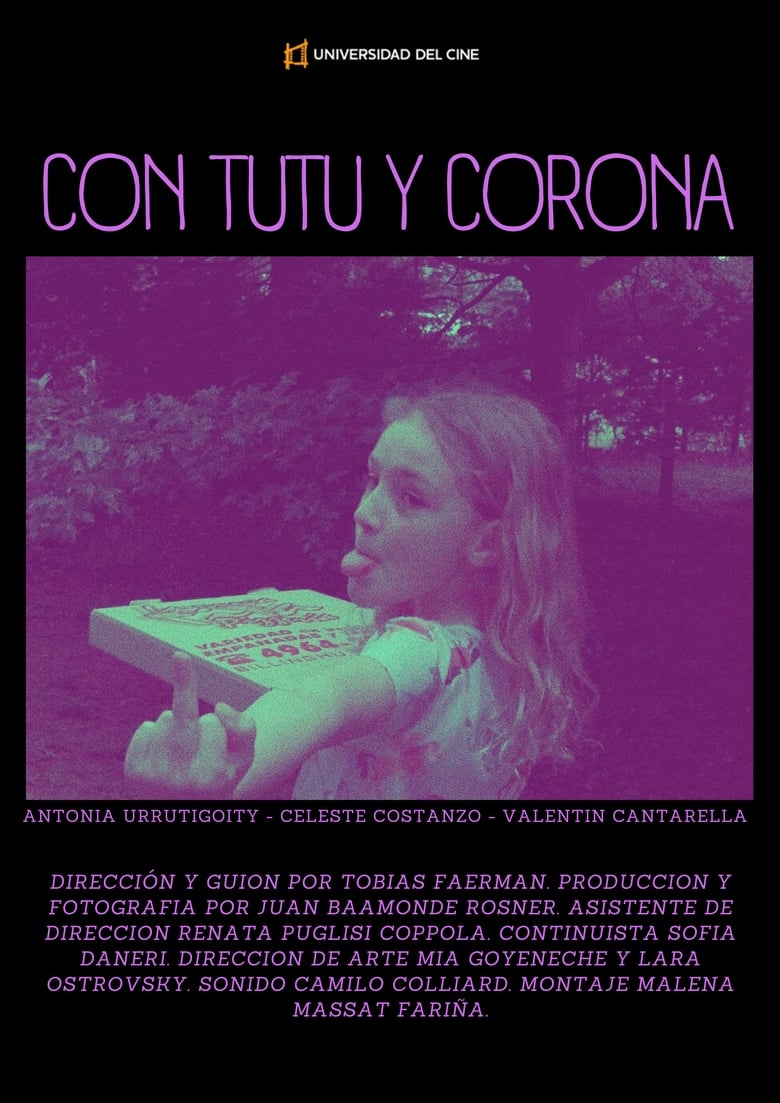 Poster of Con tutú y corona