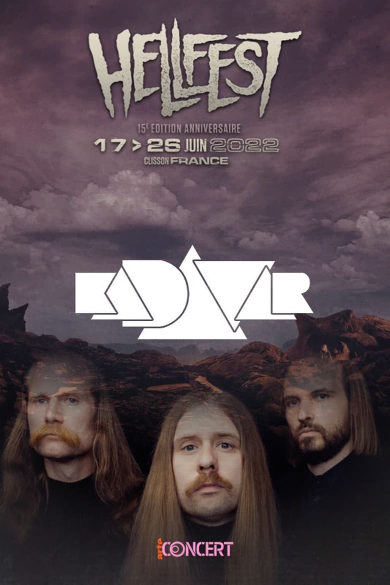 Poster of Kadavar - Hellfest 2022