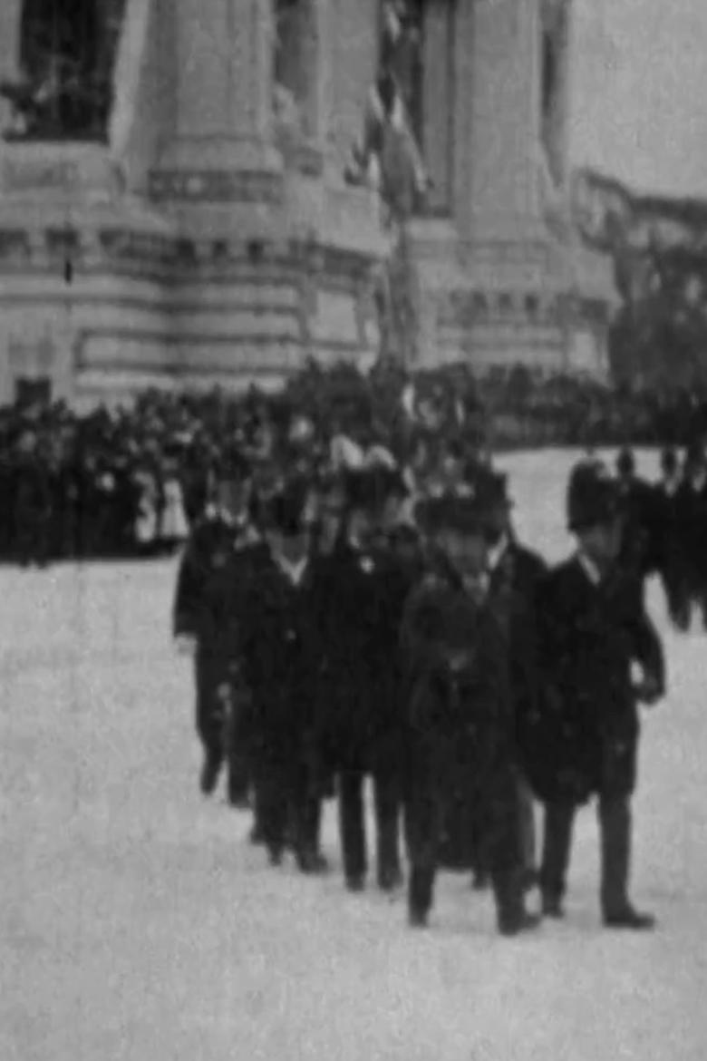 Poster of Opening of the Pan-American Exposition Showing Vice President Roosevelt Leading the Procession