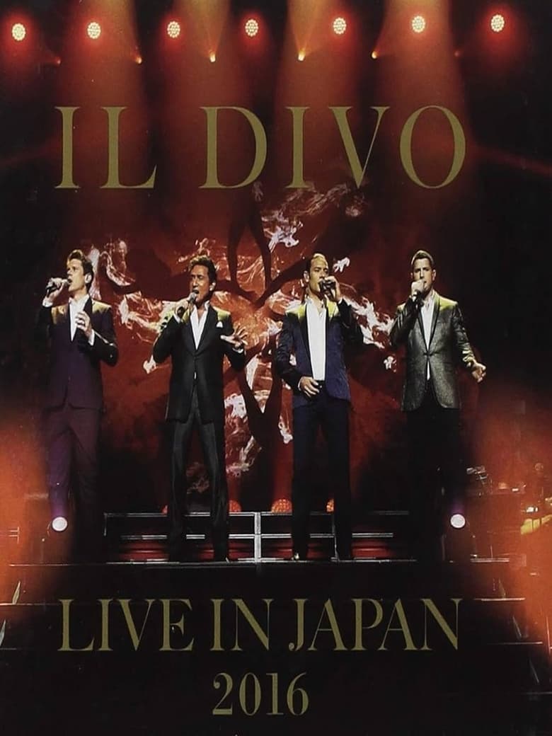 Poster of Il Divo: Amor & Pasion Tour in Japan