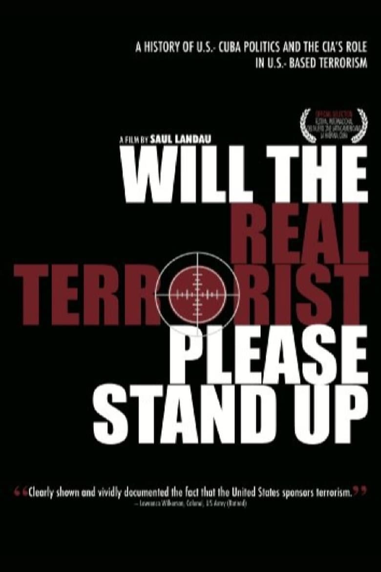 Poster of Will the Real Terrorist Please Stand Up