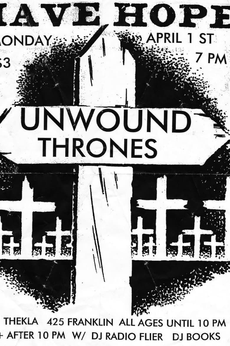 Poster of Unwound: Last Show in Thekla, Olympia, Washington 2002