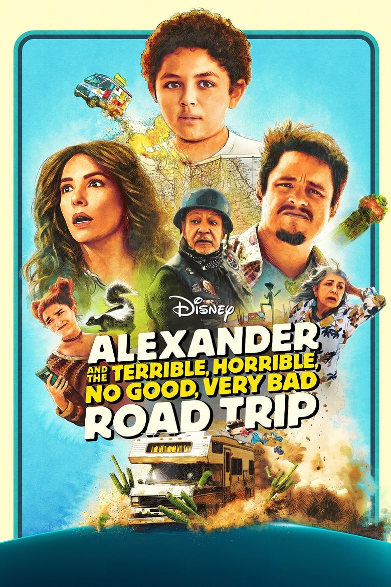 Poster of Alexander and the Terrible, Horrible, No Good, Very Bad Road Trip