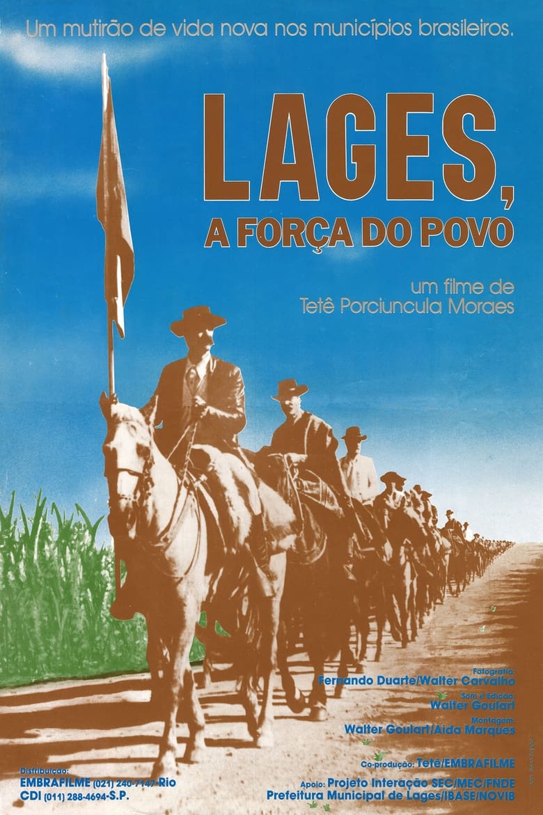 Poster of Lages, a Força do Povo