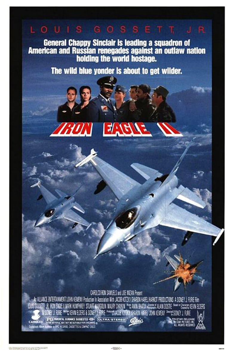 Poster of Iron Eagle II