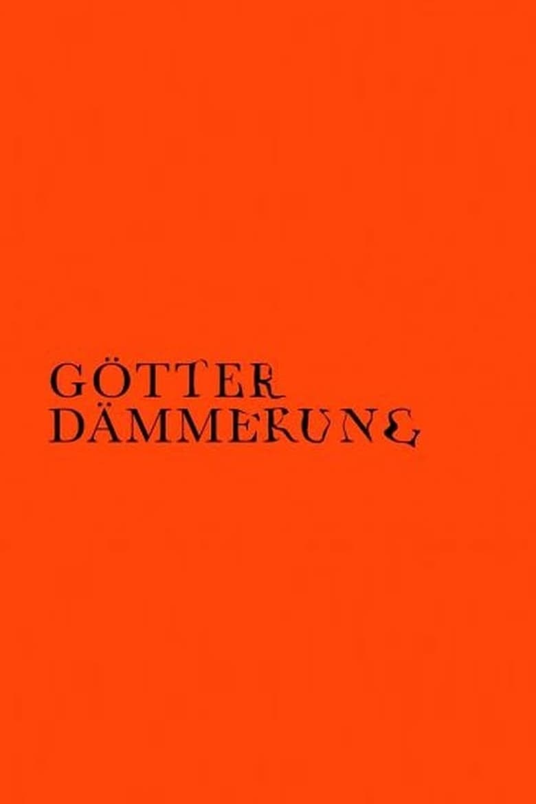 Poster of Götterdämmerung