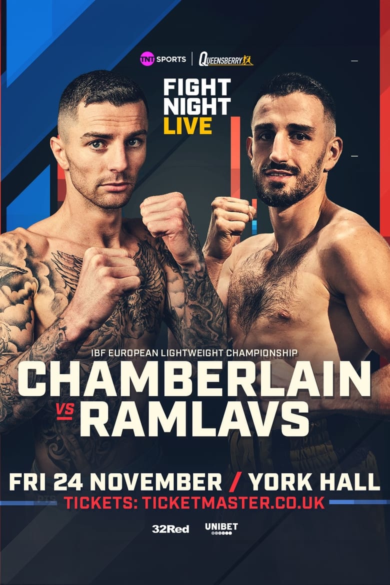 Poster of Mark Chamberlain vs. Artjoms Ramlavs