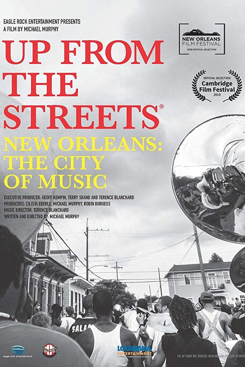 Poster of Up From the Streets - New Orleans: The City of Music