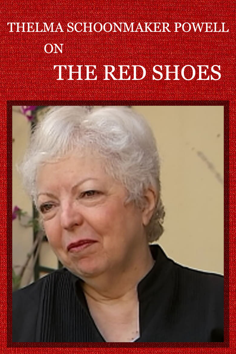 Poster of Thelma Schoonmaker Powell on 'The Red Shoes'