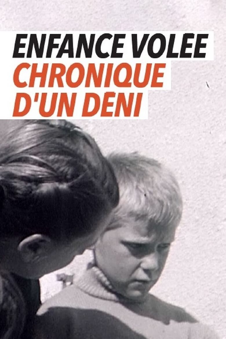 Poster of Enfance volée - chronique d'un déni