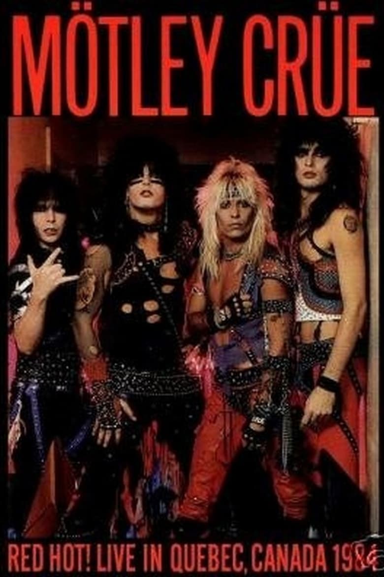 Poster of Mötley Crüe | Quebec City 1984