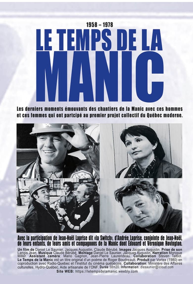 Poster of Le temps de la Manic