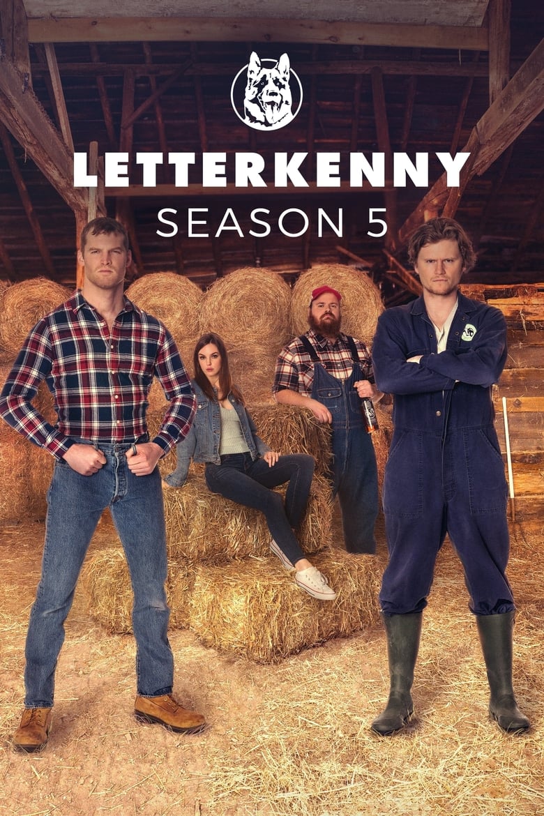 Poster of Cast and Crew in Letterkenny - Season 5 - Episode 1 - We Don't Fight at Weddings