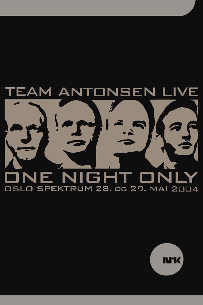 Poster of Team Antonsen Live: One Night Only