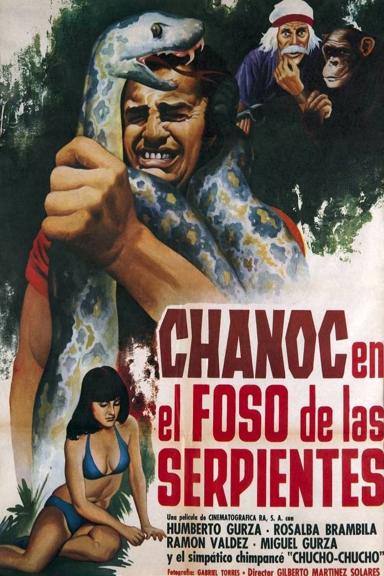 Poster of Chanoc en el foso de las serpientes