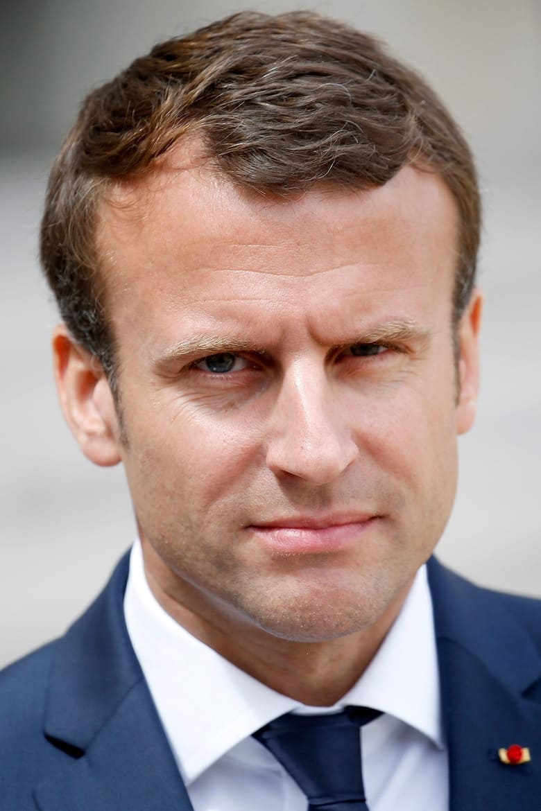 Portrait of Emmanuel Macron