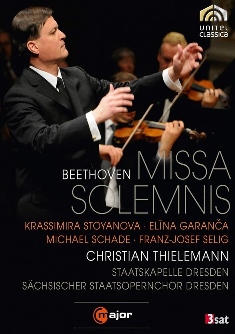 Poster of Beethoven · Missa Solemnis (Staatskapelle Dresden, Christian Thielemann)