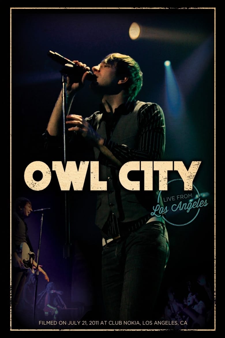 Poster of Owl City - Live from Los Angeles