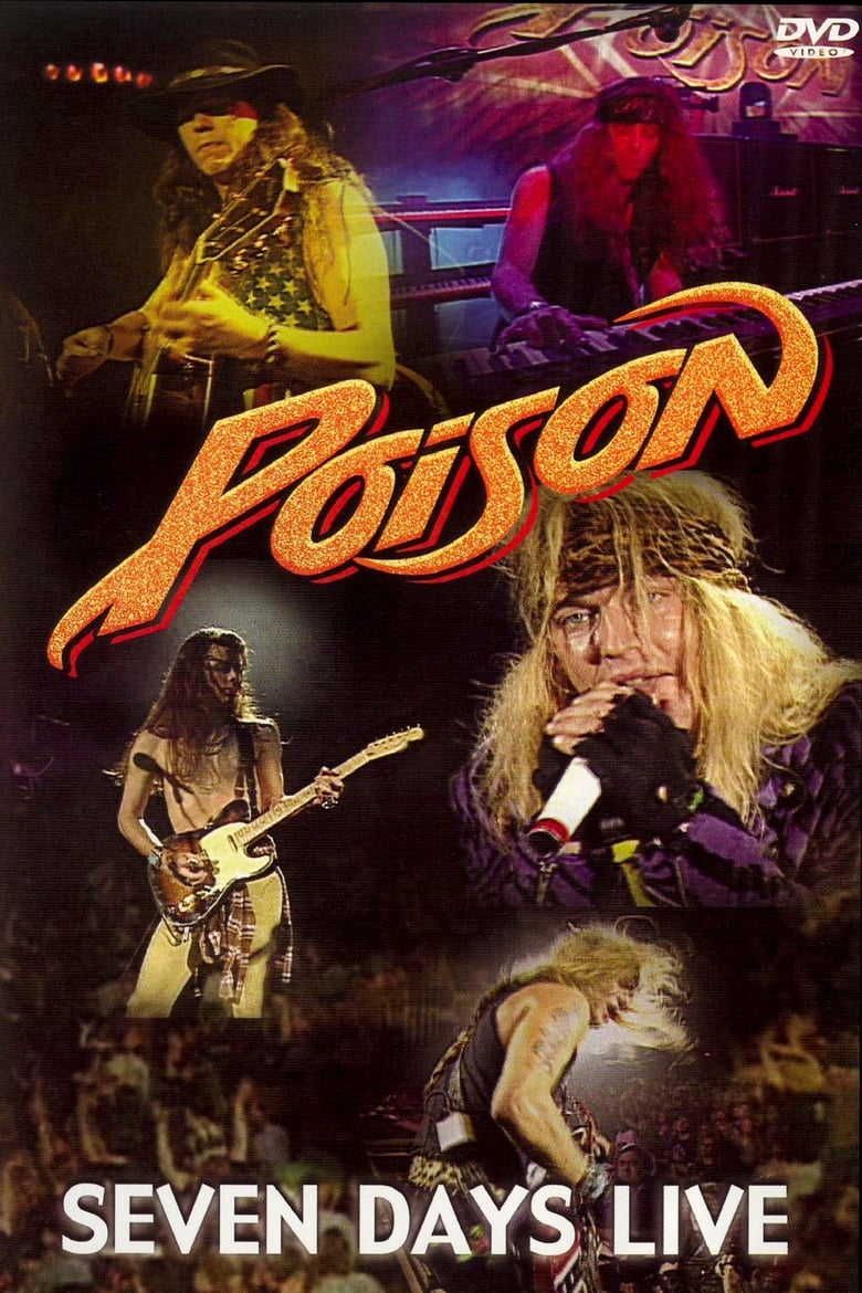 Poster of Poison - Seven Days Live