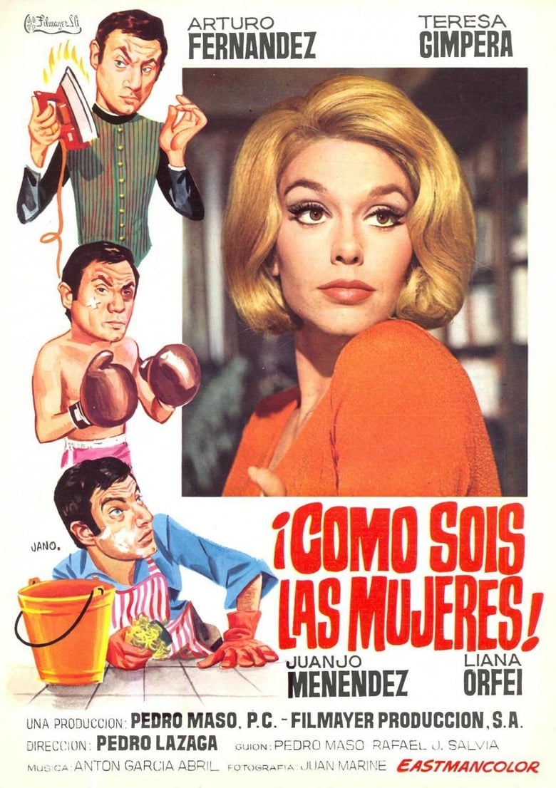 Poster of ¡Cómo sois las mujeres!