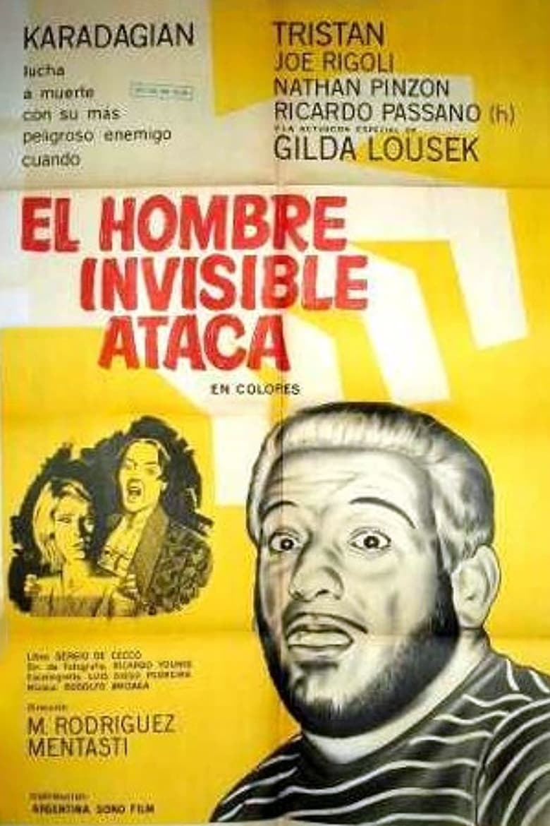 Poster of El hombre invisible ataca