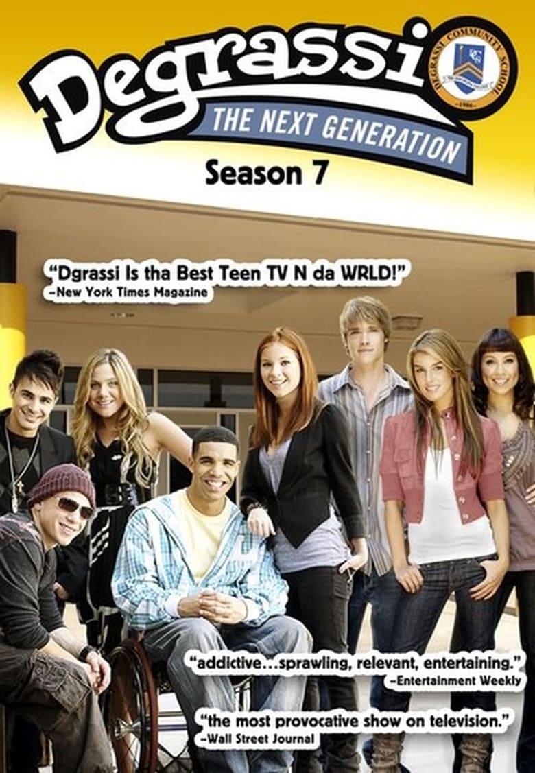 Poster of Episodes in Degrassi - Season 7 - Season 7