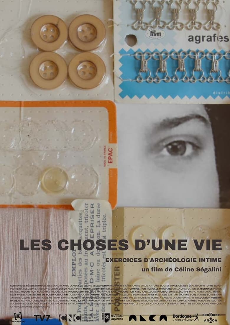 Poster of Les choses d'une vie, exercices d'archéologie intime