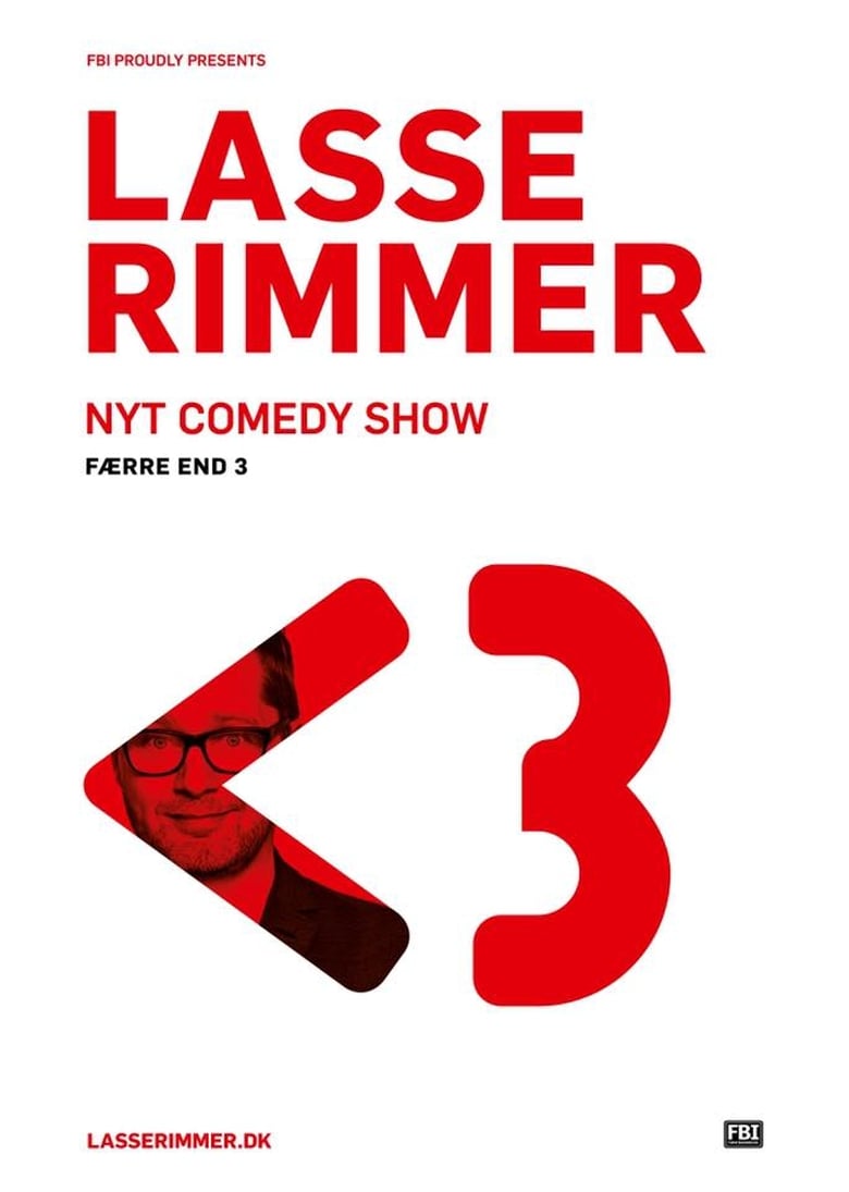 Poster of Lasse Rimmer - Færre end 3