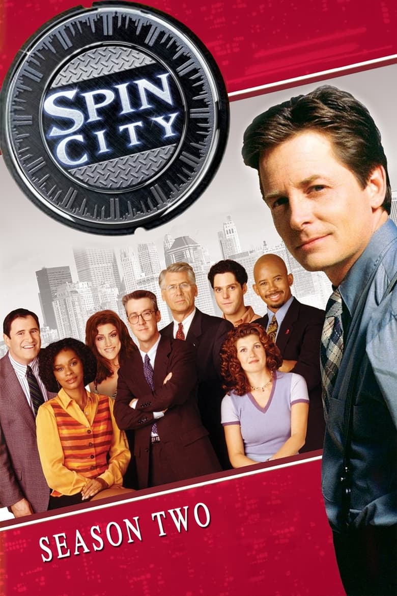 Poster of Cast and Crew in Spin City - Season 2 - Episode 17 - The Marrying Men (1)