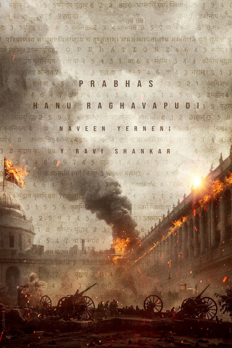 Poster of Fauji (Prabhas-Hanu)