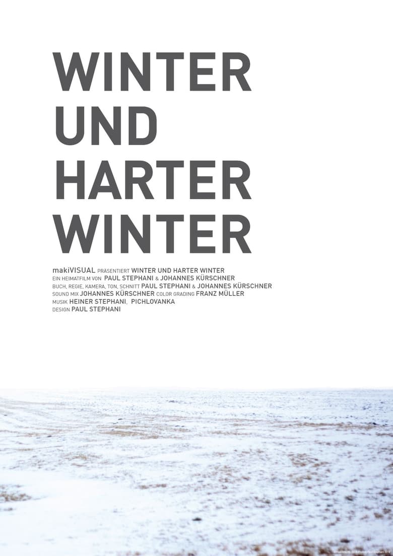 Poster of Winter und harter Winter