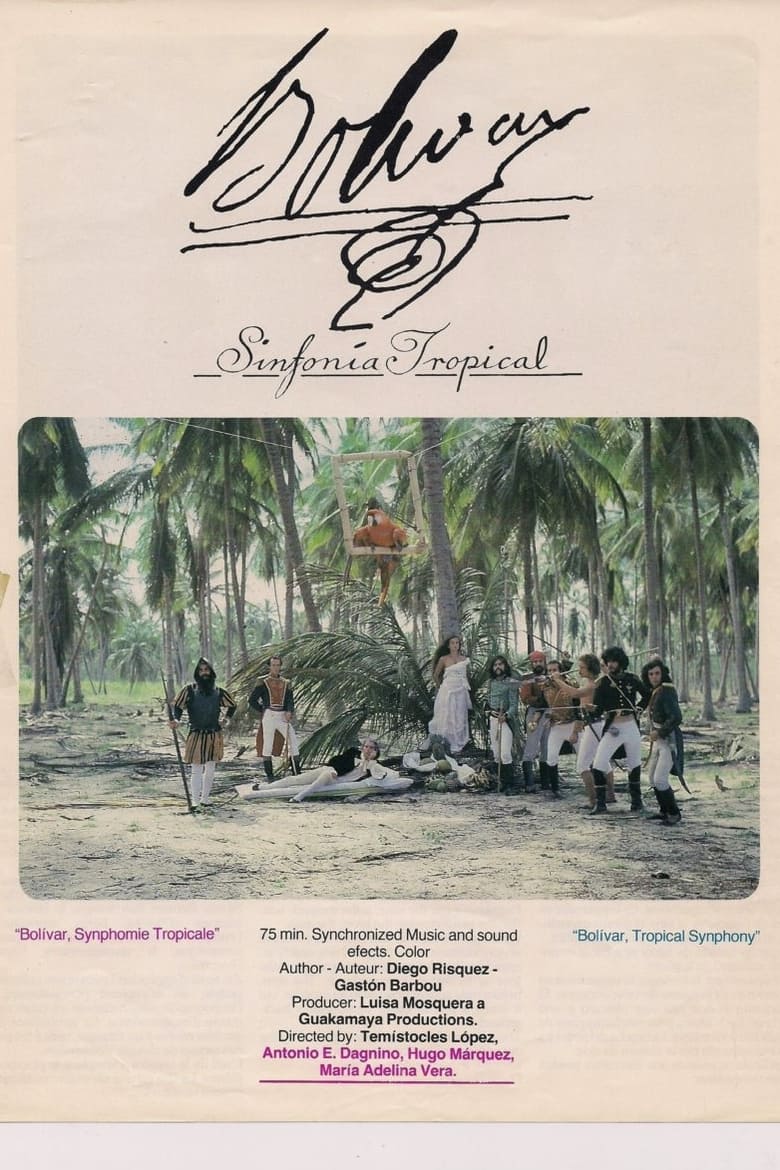 Poster of Bolívar, a Tropical Symphony