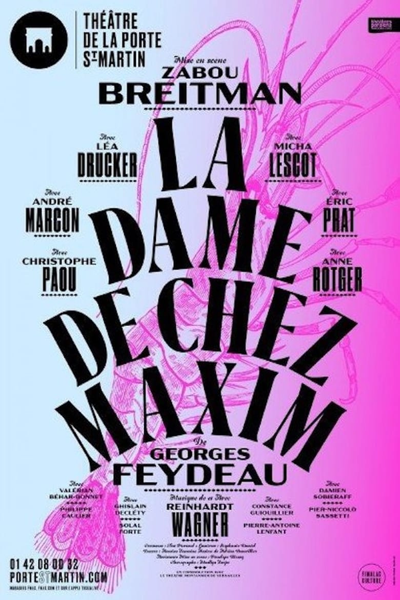 Poster of La Dame de chez Maxim