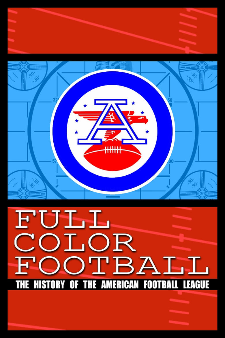 Poster of Full Color Football: The History of the American Football League