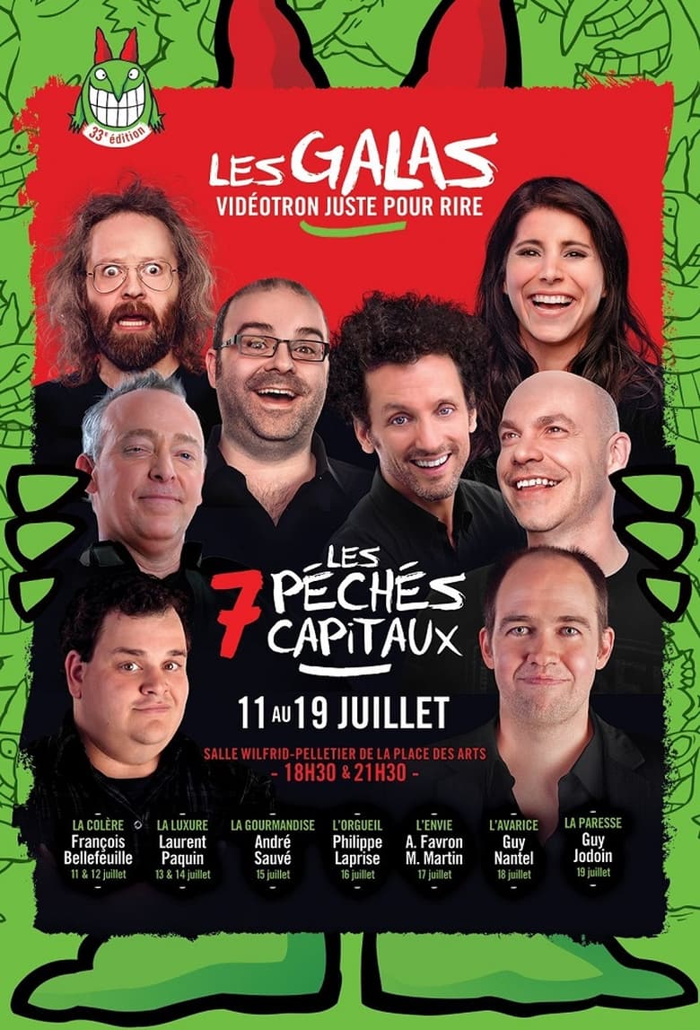 Poster of Episodes in Juste Pour Rire   Galas - Les 7 péchés capitaux - Les 7 péchés capitaux