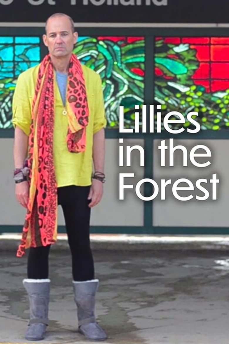 Poster of Lillies in the Forest