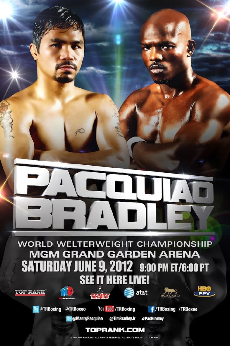 Poster of Manny Pacquiao vs. Timothy Bradley