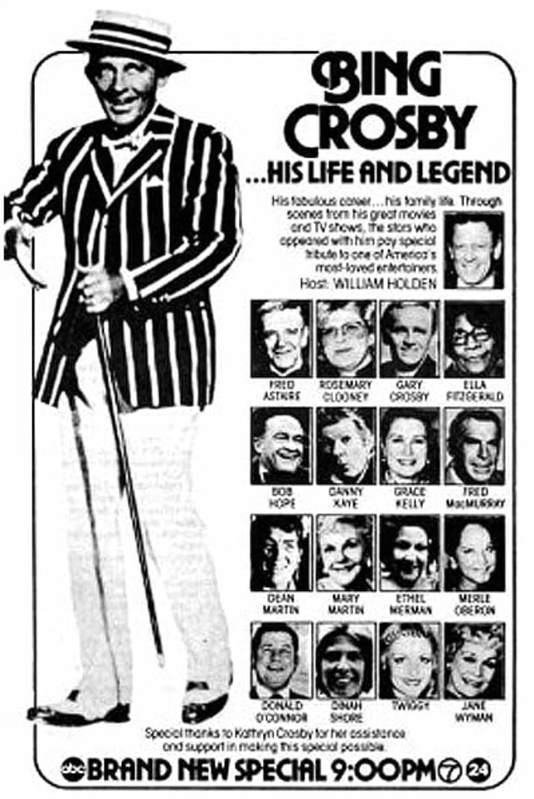 Poster of Bing Crosby: His Life and Legend