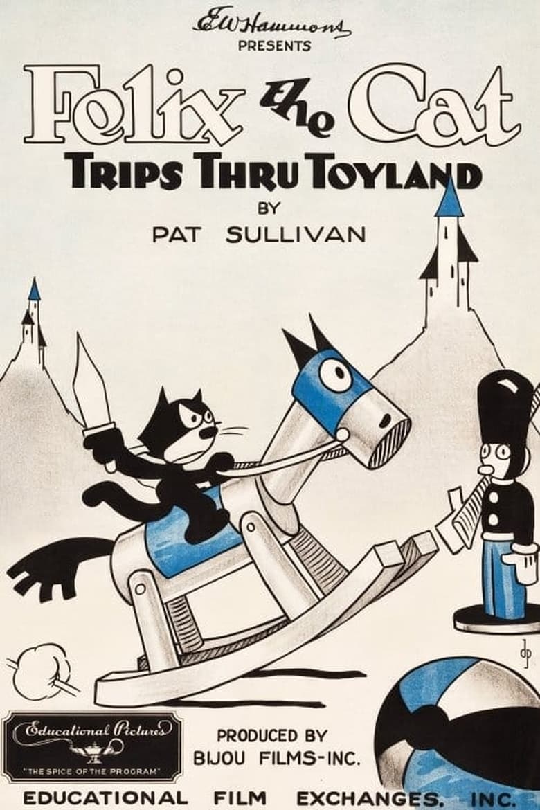 Poster of Felix the Cat Trips Thru Toyland