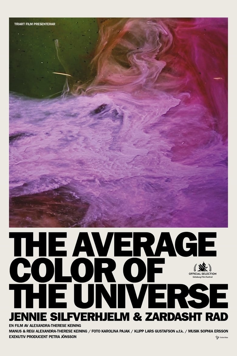 Poster of The Average Color of the Universe