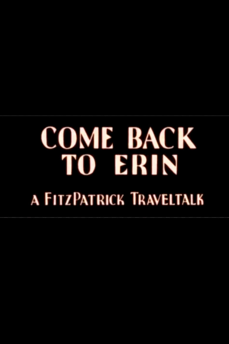 Poster of Come Back to Erin