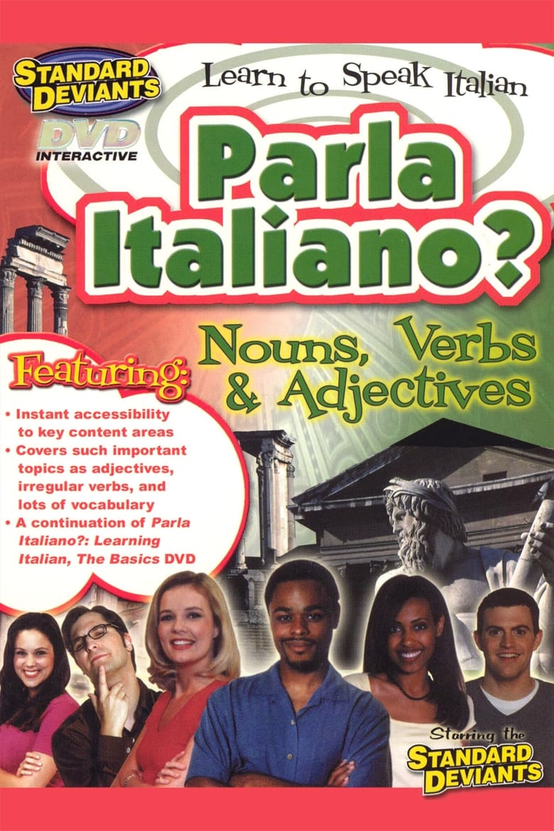 Poster of Standard Deviants - The Lively World of Italian: Nouns, Verbs & Adjectives