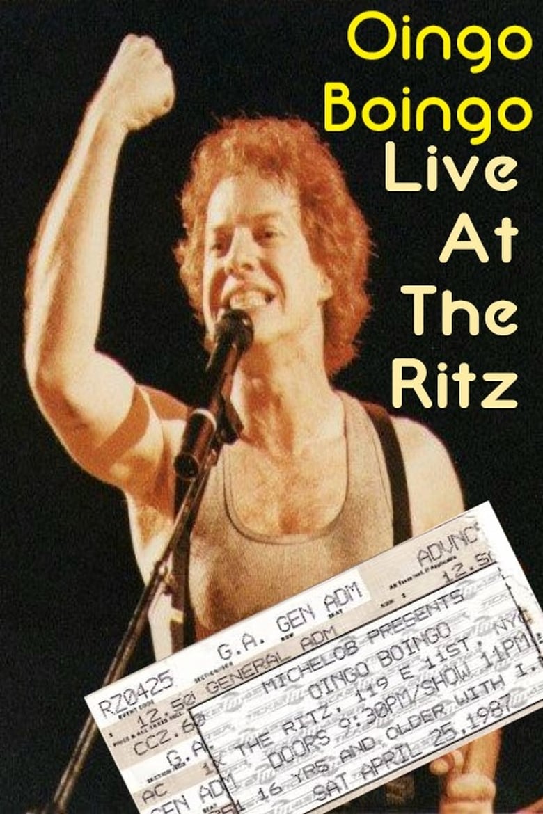 Poster of Oingo Boingo: Live at the Ritz