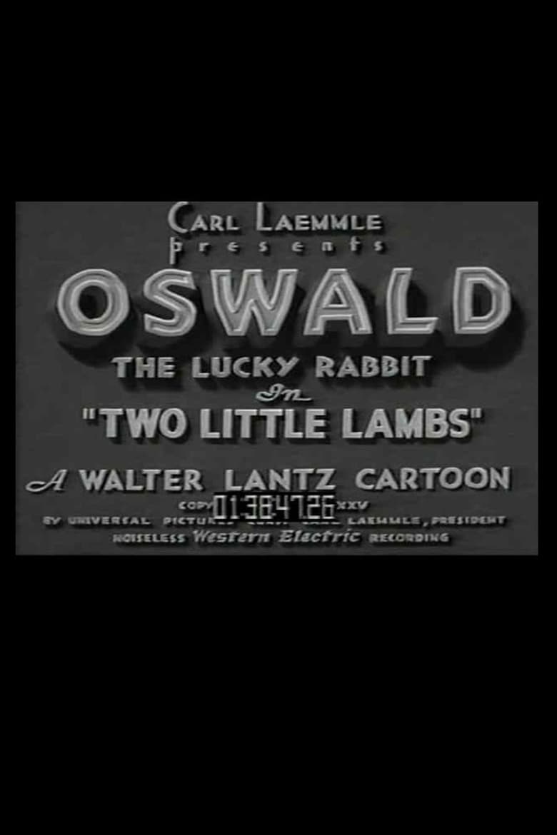 Poster of Two Little Lambs