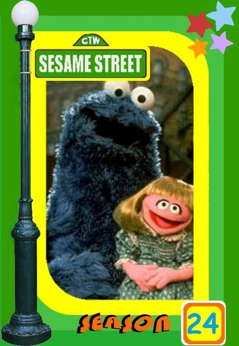 Poster of Cast and Crew in Sesame Street - Season 24 - Episode 59 - Prairie Dawn is chased by sheep